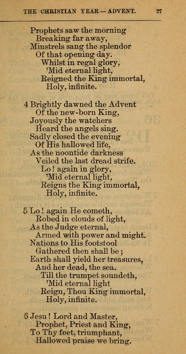 The Hymnal: revised and enlarged as adopted by the General Convention of the Protestant Episcopal Church in the United States of America in the year of our Lord 1892 page 38