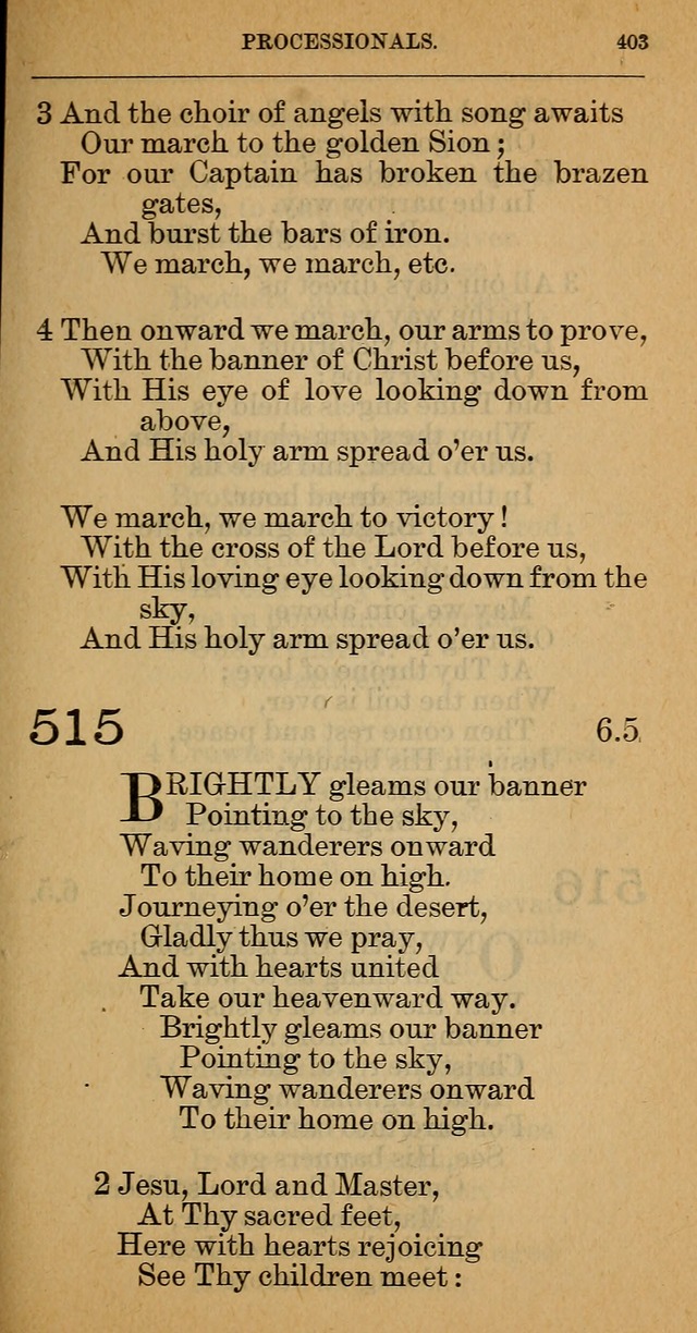 The Hymnal: revised and enlarged as adopted by the General Convention of the Protestant Episcopal Church in the United States of America in the year of our Lord 1892 page 414