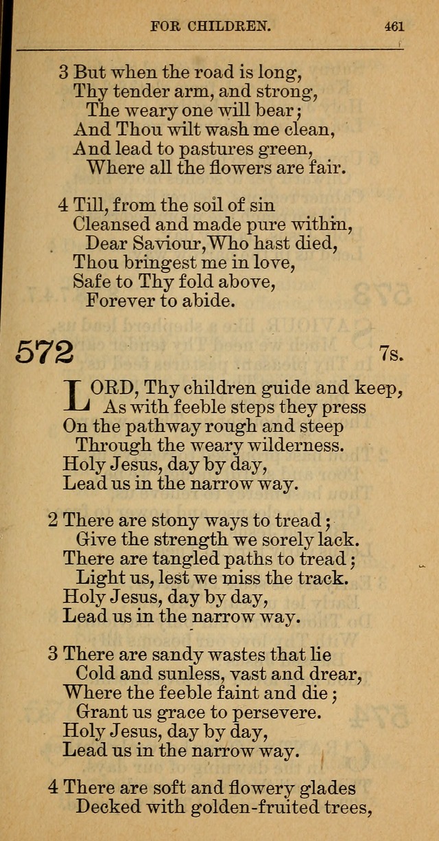 The Hymnal: revised and enlarged as adopted by the General Convention of the Protestant Episcopal Church in the United States of America in the year of our Lord 1892 page 472
