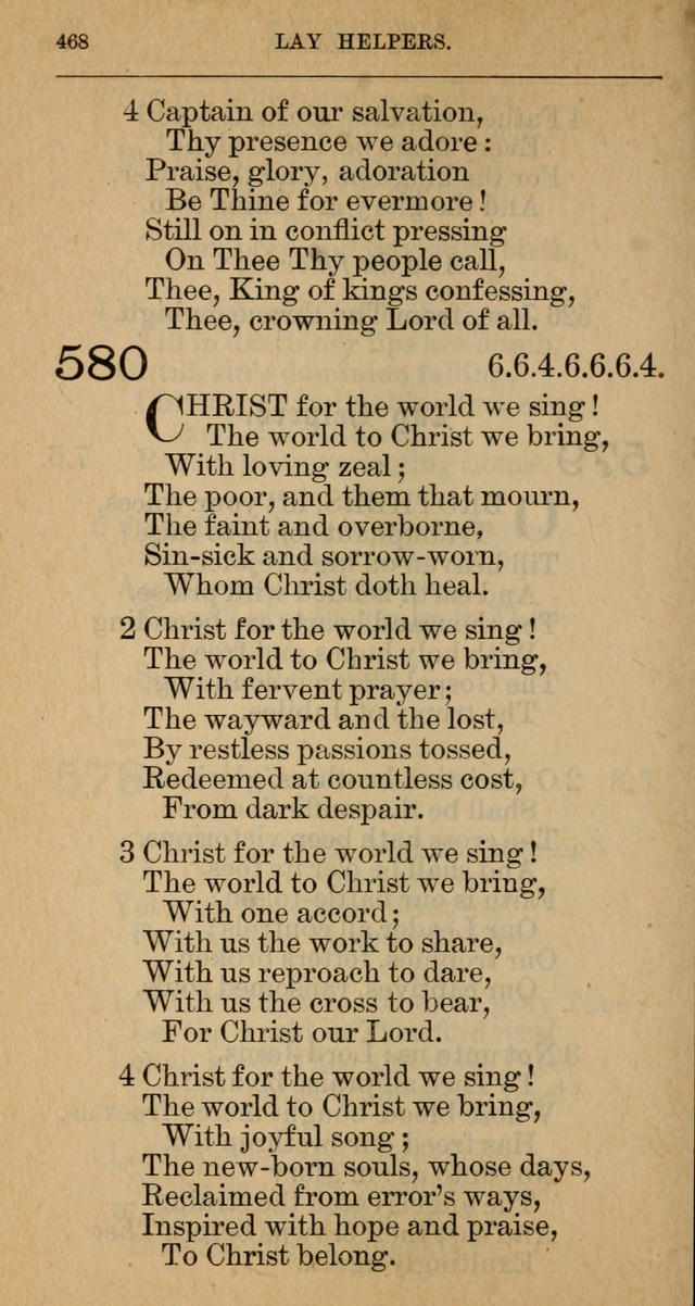 The Hymnal: revised and enlarged as adopted by the General Convention of the Protestant Episcopal Church in the United States of America in the year of our Lord 1892 page 479