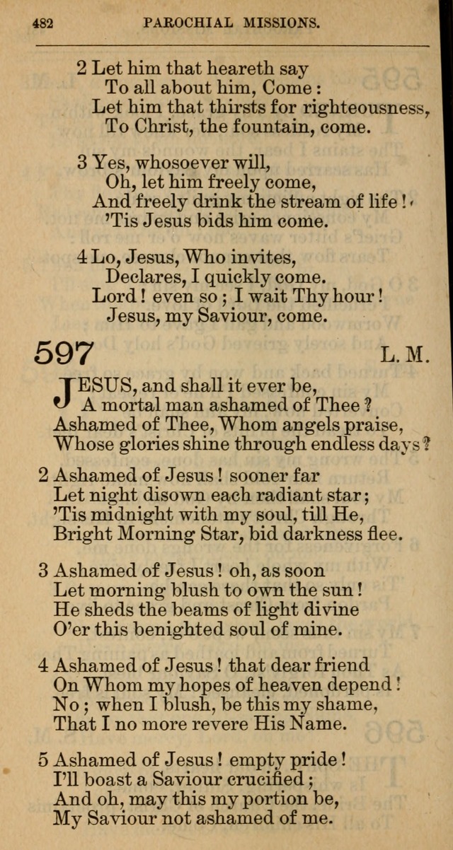 The Hymnal: revised and enlarged as adopted by the General Convention of the Protestant Episcopal Church in the United States of America in the year of our Lord 1892 page 493