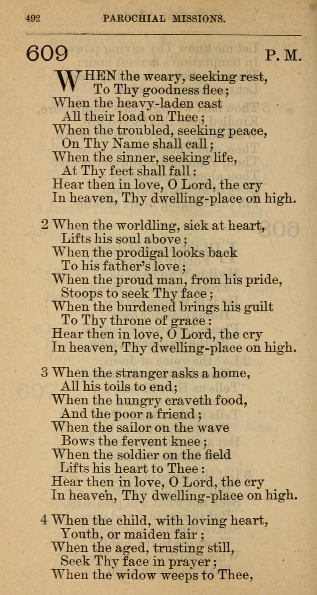 The Hymnal: revised and enlarged as adopted by the General Convention of the Protestant Episcopal Church in the United States of America in the year of our Lord 1892 page 503
