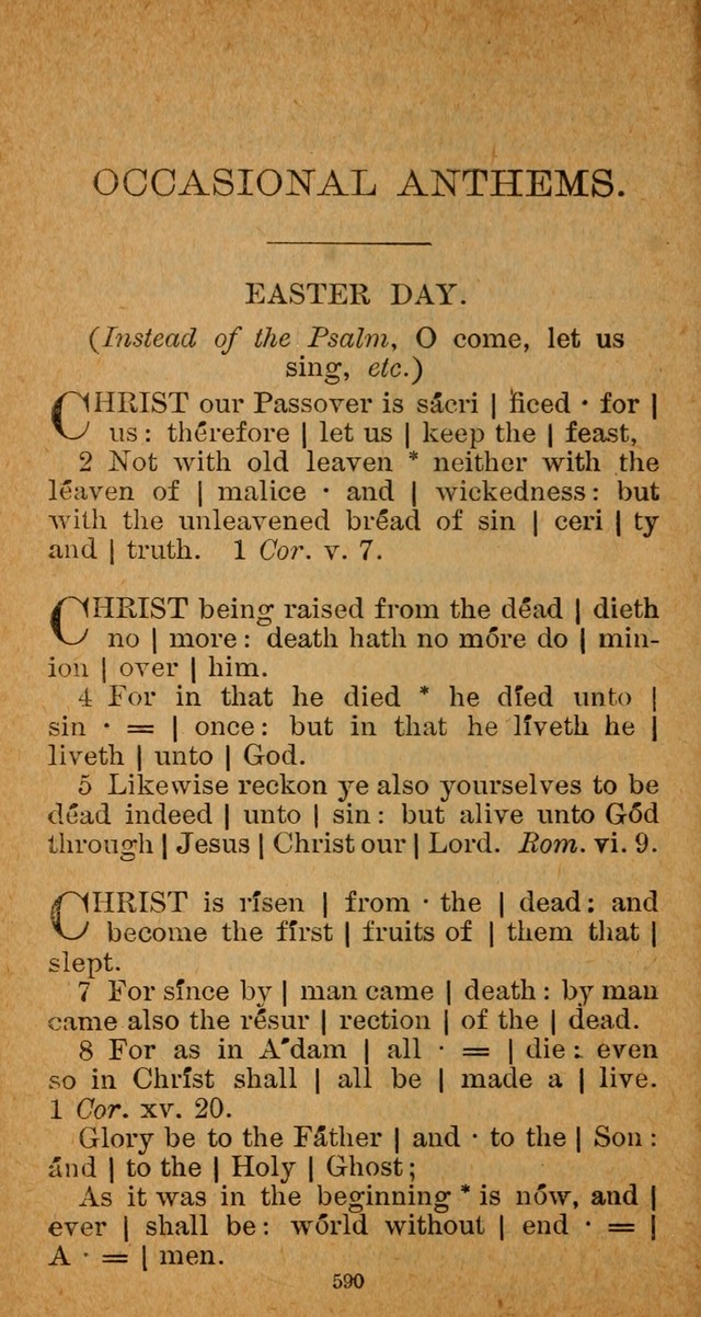 The Hymnal: revised and enlarged as adopted by the General Convention of the Protestant Episcopal Church in the United States of America in the year of our Lord 1892 page 593
