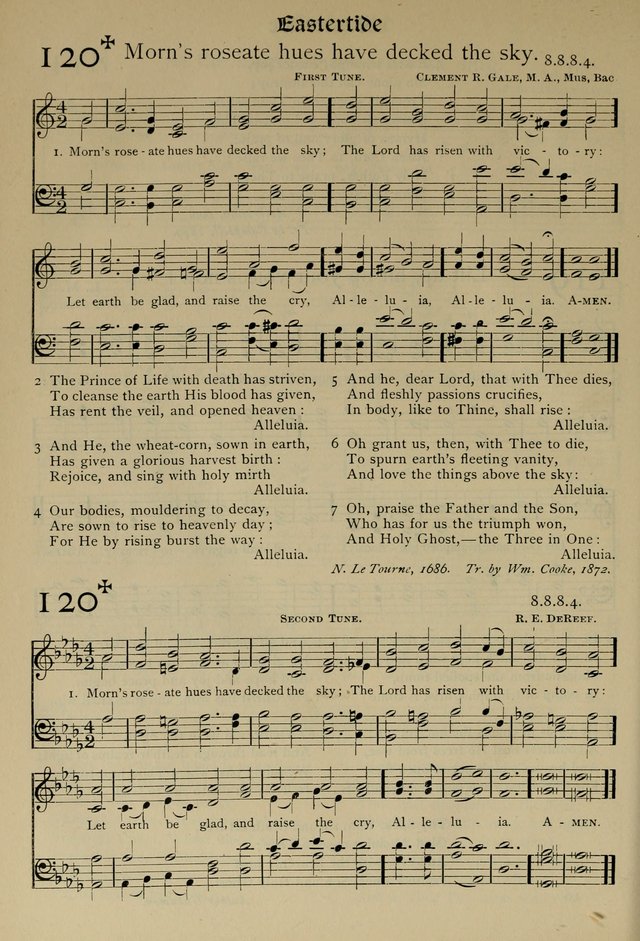 The Hymnal, Revised and Enlarged, as adopted by the General Convention of the Protestant Episcopal Church in the United States of America in the year of our Lord 1892 page 159