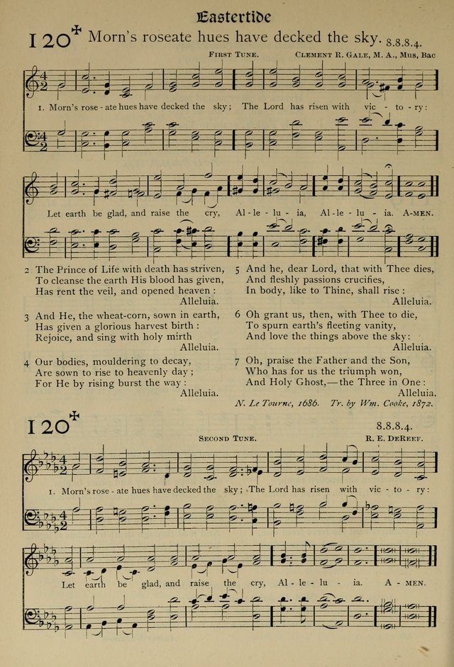 The Hymnal, Revised and Enlarged, as adopted by the General Convention of the Protestant Episcopal Church in the United States of America in the year of our Lord 1892 page 159