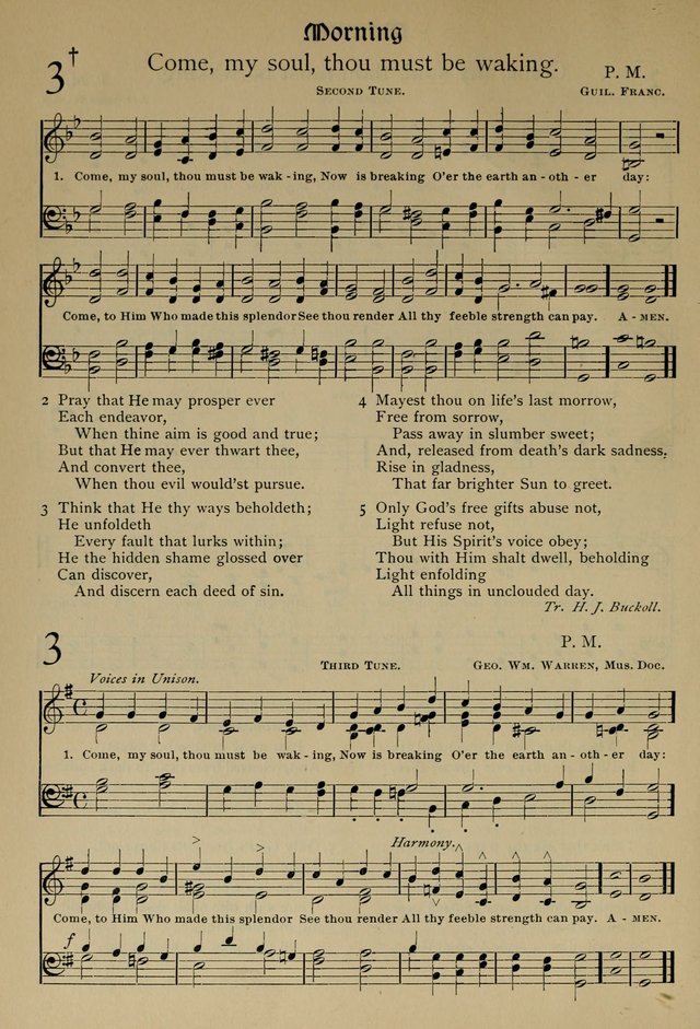 The Hymnal, Revised and Enlarged, as adopted by the General Convention of the Protestant Episcopal Church in the United States of America in the year of our Lord 1892 page 17