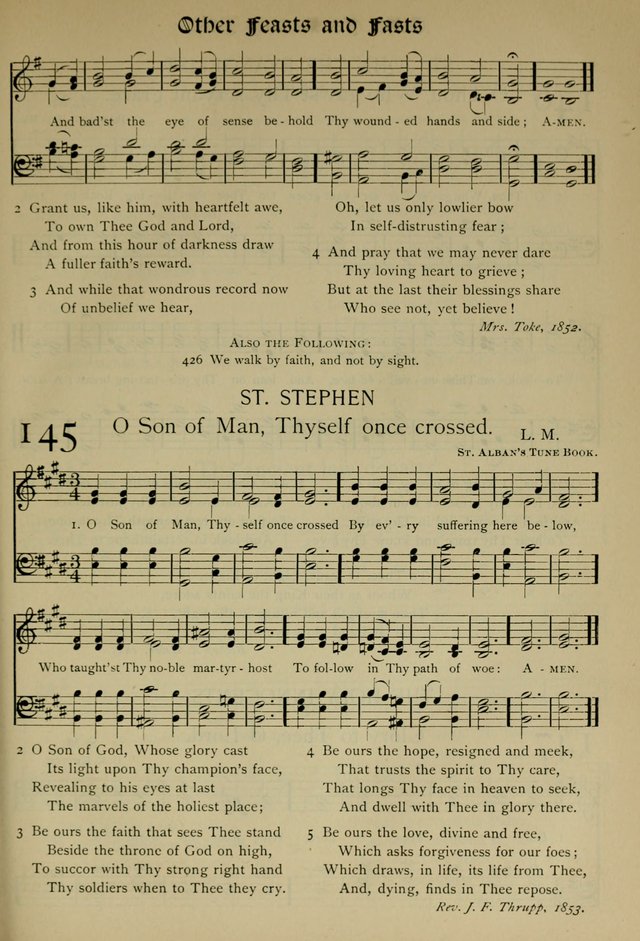 The Hymnal, Revised and Enlarged, as adopted by the General Convention of the Protestant Episcopal Church in the United States of America in the year of our Lord 1892 page 184