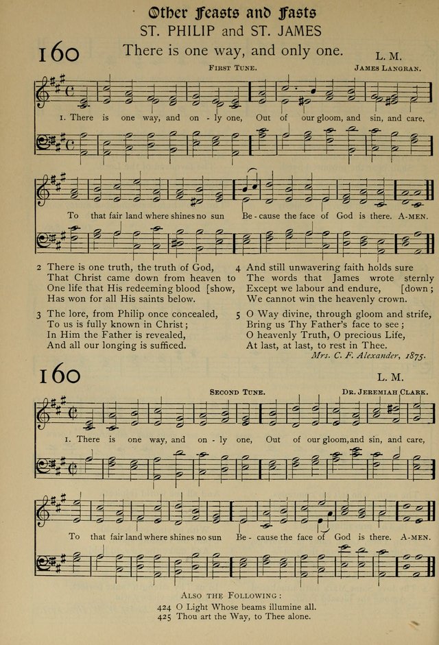 The Hymnal, Revised and Enlarged, as adopted by the General Convention of the Protestant Episcopal Church in the United States of America in the year of our Lord 1892 page 197