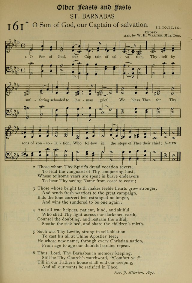 The Hymnal, Revised and Enlarged, as adopted by the General Convention of the Protestant Episcopal Church in the United States of America in the year of our Lord 1892 page 198