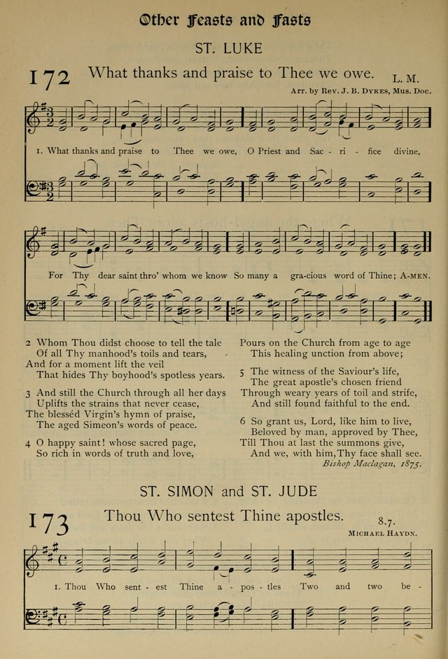 The Hymnal, Revised and Enlarged, as adopted by the General Convention of the Protestant Episcopal Church in the United States of America in the year of our Lord 1892 page 209