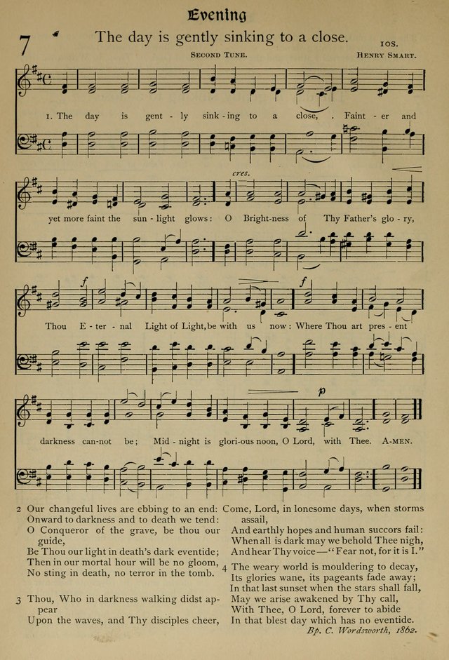 The Hymnal, Revised and Enlarged, as adopted by the General Convention of the Protestant Episcopal Church in the United States of America in the year of our Lord 1892 page 21