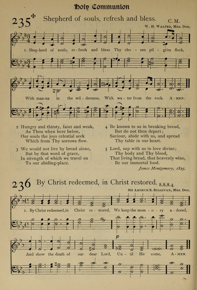 The Hymnal, Revised and Enlarged, as adopted by the General Convention of the Protestant Episcopal Church in the United States of America in the year of our Lord 1892 page 279