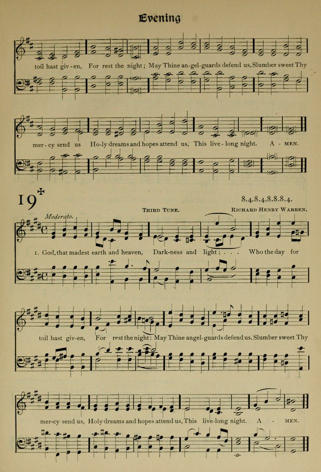 The Hymnal, Revised and Enlarged, as adopted by the General Convention of the Protestant Episcopal Church in the United States of America in the year of our Lord 1892 page 36