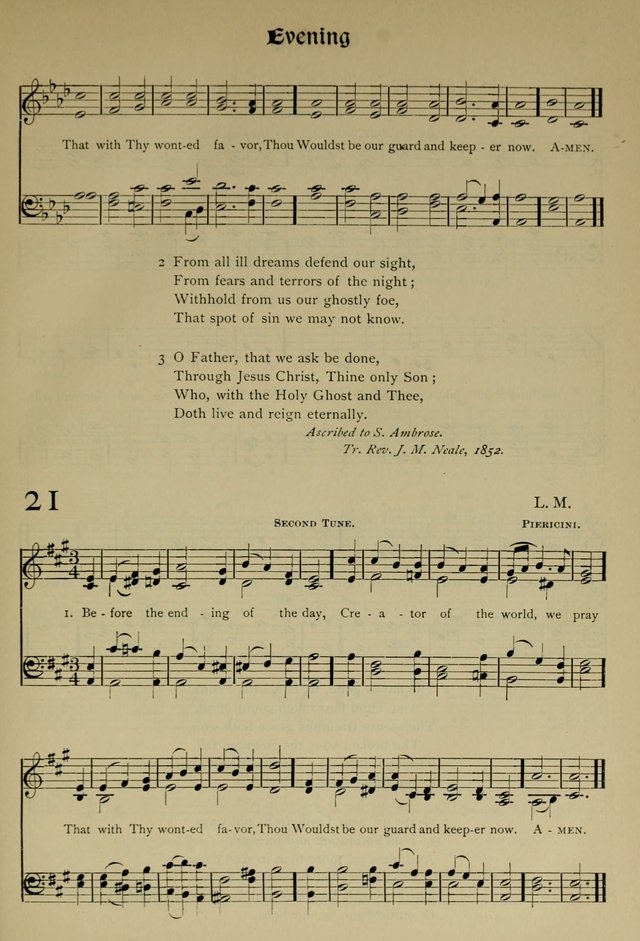 The Hymnal, Revised and Enlarged, as adopted by the General Convention of the Protestant Episcopal Church in the United States of America in the year of our Lord 1892 page 38