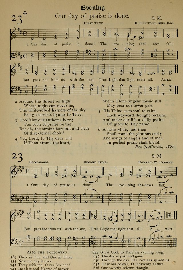 The Hymnal, Revised and Enlarged, as adopted by the General Convention of the Protestant Episcopal Church in the United States of America in the year of our Lord 1892 page 41