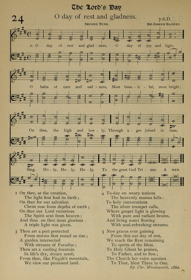 The Hymnal, Revised and Enlarged, as adopted by the General Convention of the Protestant Episcopal Church in the United States of America in the year of our Lord 1892 page 43