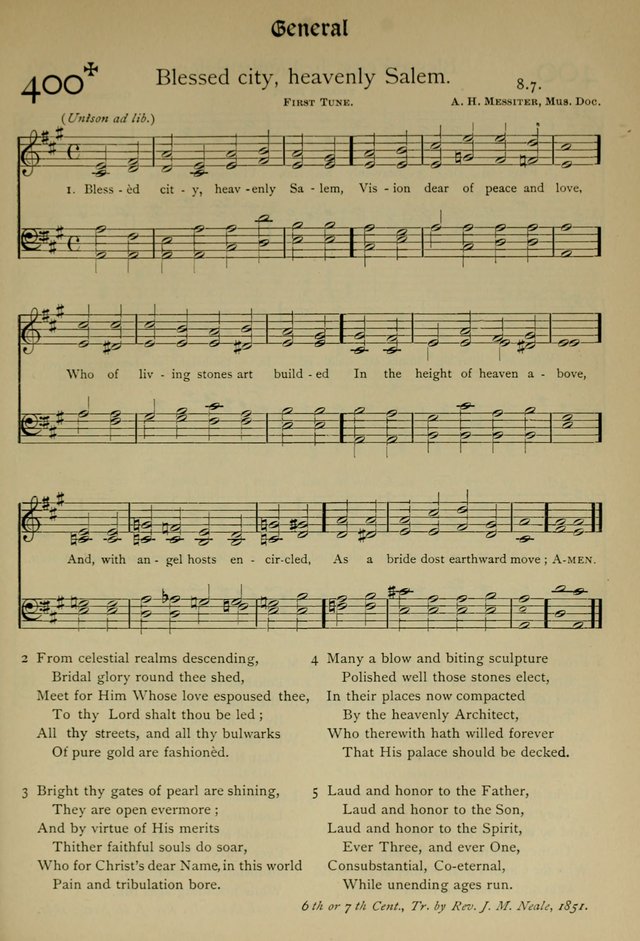 The Hymnal, Revised and Enlarged, as adopted by the General Convention of the Protestant Episcopal Church in the United States of America in the year of our Lord 1892 page 458