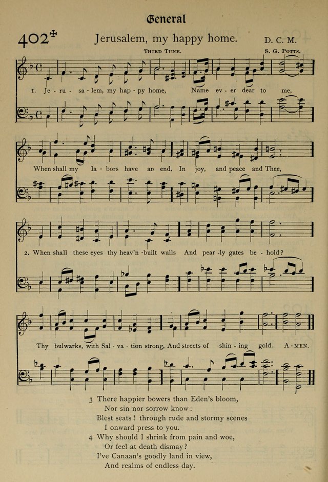 The Hymnal, Revised and Enlarged, as adopted by the General Convention of the Protestant Episcopal Church in the United States of America in the year of our Lord 1892 page 463