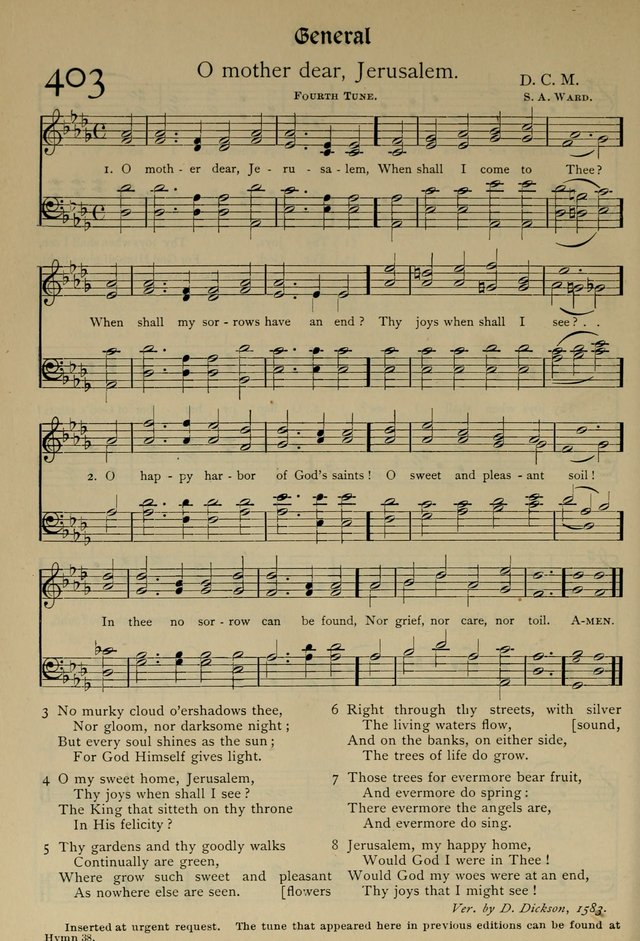 The Hymnal, Revised and Enlarged, as adopted by the General Convention of the Protestant Episcopal Church in the United States of America in the year of our Lord 1892 page 467