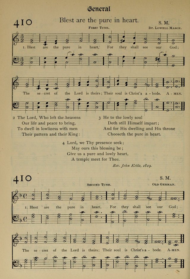 The Hymnal, Revised and Enlarged, as adopted by the General Convention of the Protestant Episcopal Church in the United States of America in the year of our Lord 1892 page 479