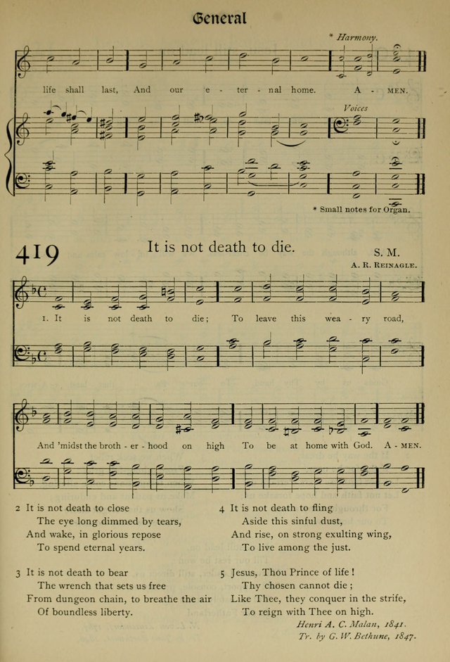 The Hymnal, Revised and Enlarged, as adopted by the General Convention of the Protestant Episcopal Church in the United States of America in the year of our Lord 1892 page 490