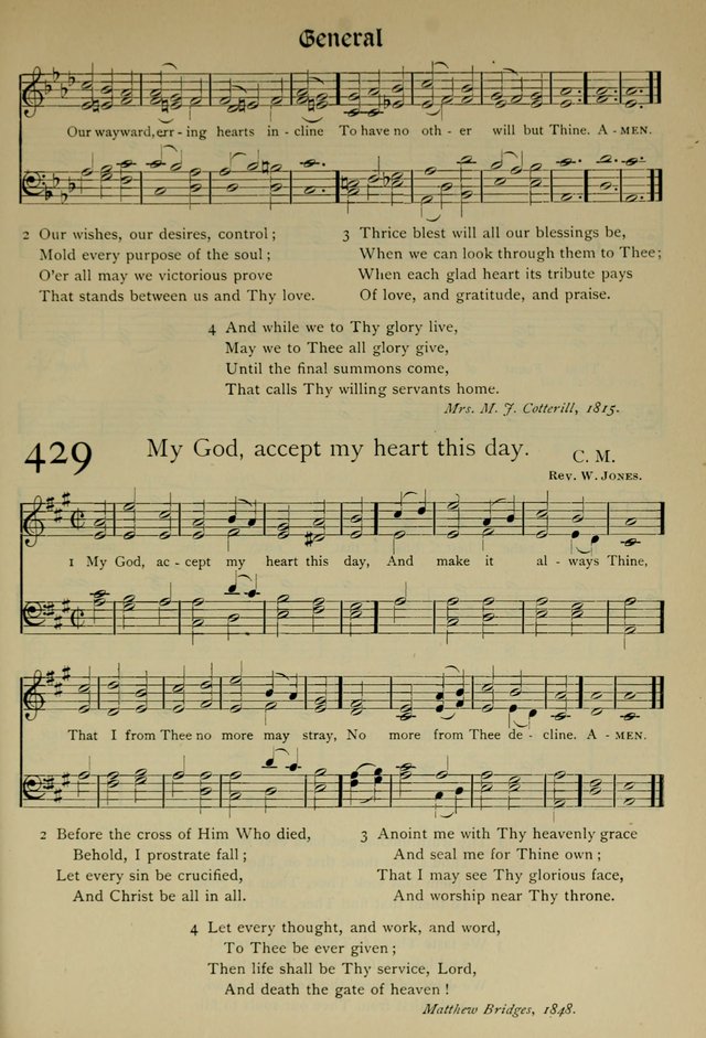 The Hymnal, Revised and Enlarged, as adopted by the General Convention of the Protestant Episcopal Church in the United States of America in the year of our Lord 1892 page 500