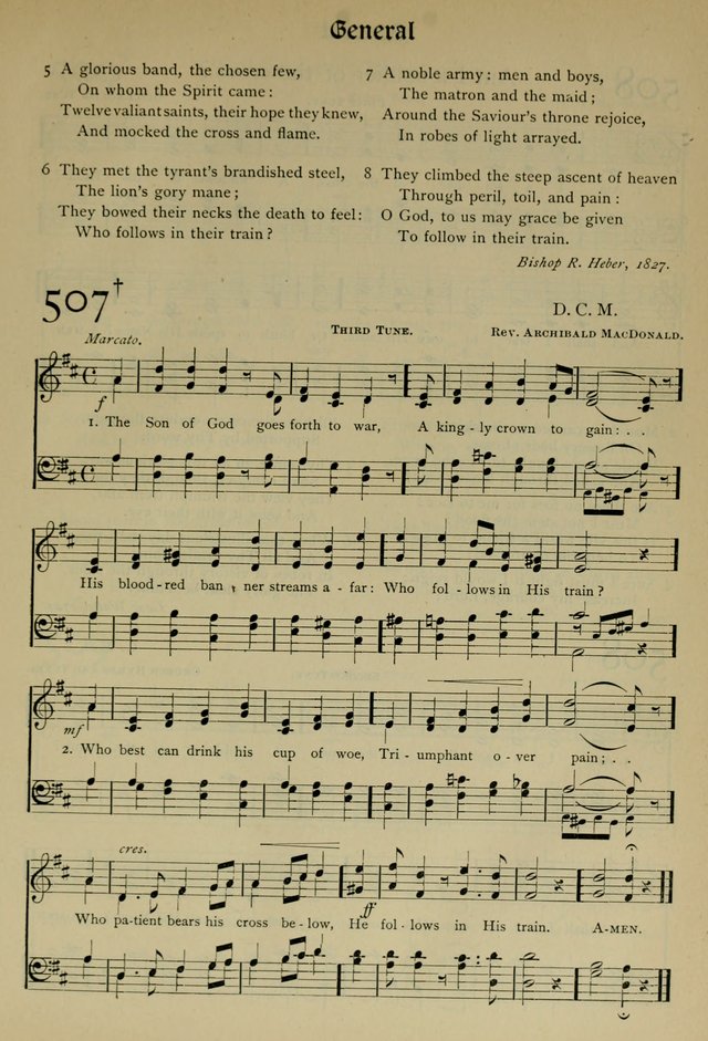 The Hymnal, Revised and Enlarged, as adopted by the General Convention of the Protestant Episcopal Church in the United States of America in the year of our Lord 1892 page 584