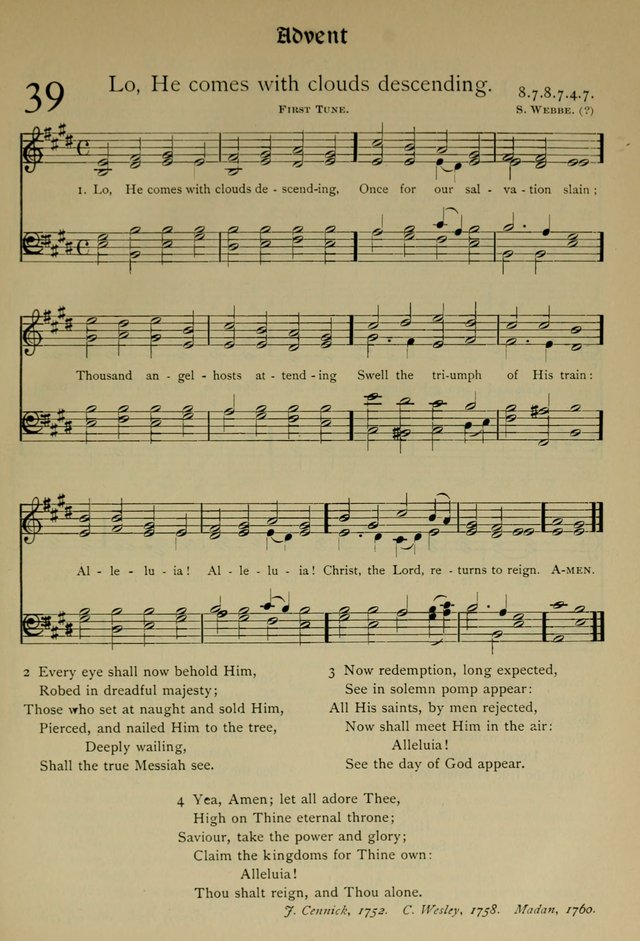 The Hymnal, Revised and Enlarged, as adopted by the General Convention of the Protestant Episcopal Church in the United States of America in the year of our Lord 1892 page 60