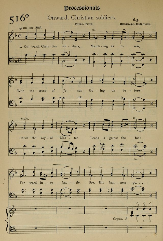The Hymnal, Revised and Enlarged, as adopted by the General Convention of the Protestant Episcopal Church in the United States of America in the year of our Lord 1892 page 605