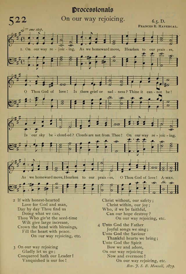 The Hymnal, Revised and Enlarged, as adopted by the General Convention of the Protestant Episcopal Church in the United States of America in the year of our Lord 1892 page 620