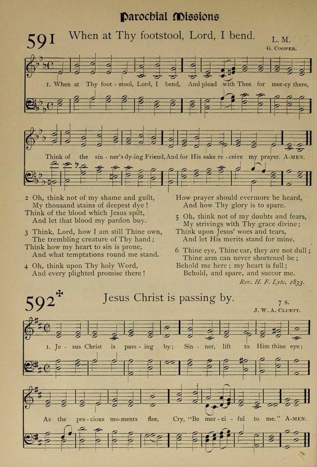 The Hymnal, Revised and Enlarged, as adopted by the General Convention of the Protestant Episcopal Church in the United States of America in the year of our Lord 1892 page 695