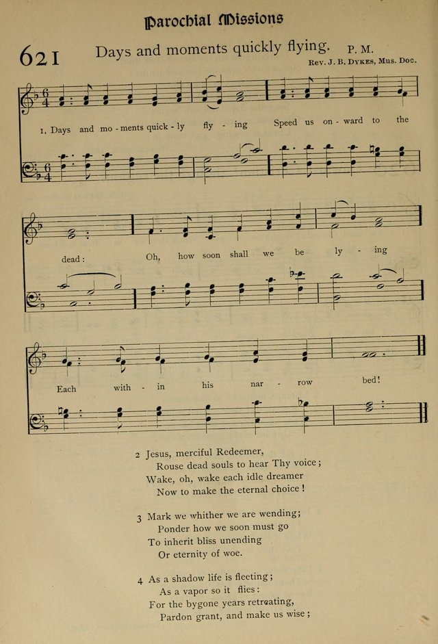 The Hymnal, Revised and Enlarged, as adopted by the General Convention of the Protestant Episcopal Church in the United States of America in the year of our Lord 1892 page 725