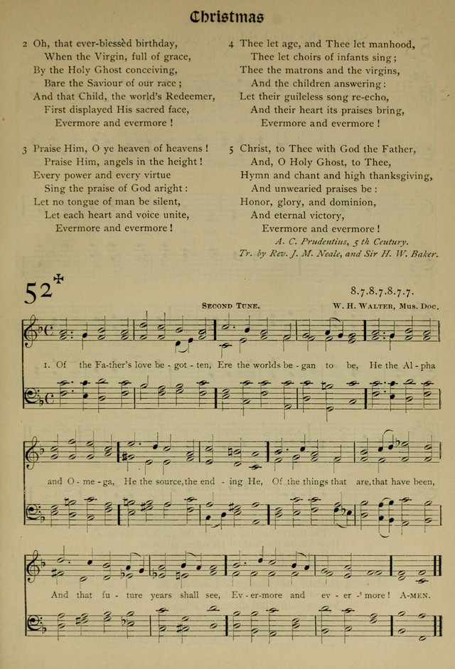 The Hymnal, Revised and Enlarged, as adopted by the General Convention of the Protestant Episcopal Church in the United States of America in the year of our Lord 1892 page 76