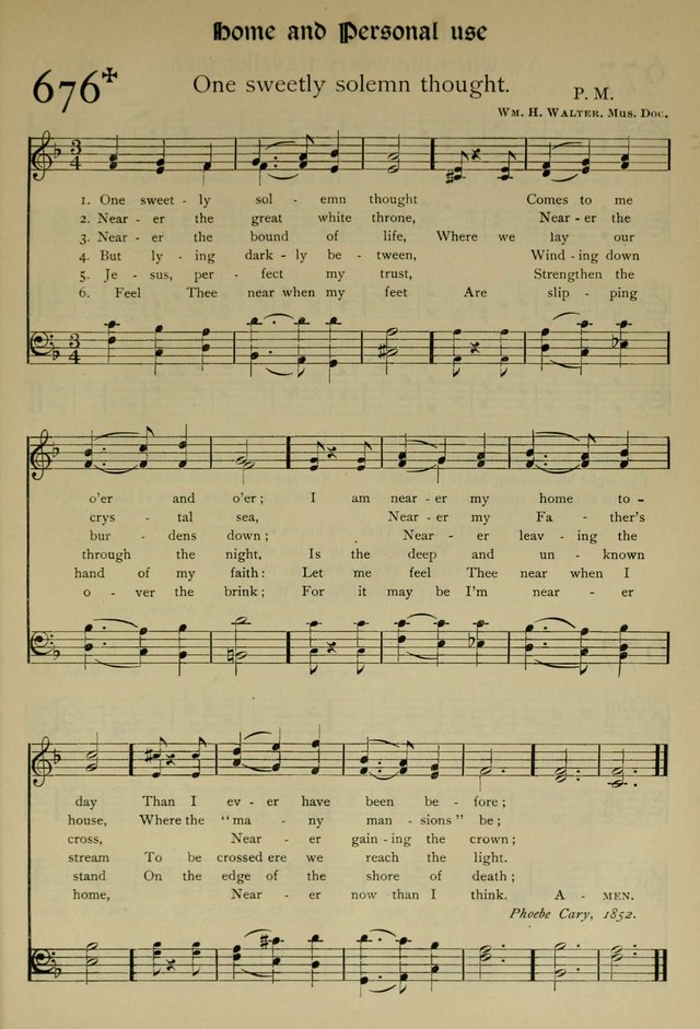 The Hymnal, Revised and Enlarged, as adopted by the General Convention of the Protestant Episcopal Church in the United States of America in the year of our Lord 1892 page 784