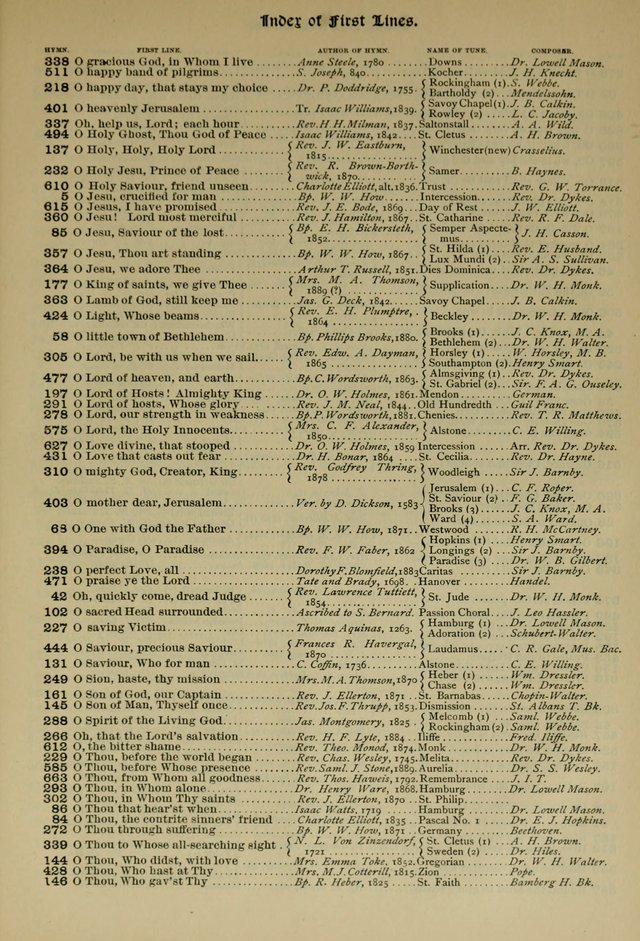 The Hymnal, Revised and Enlarged, as adopted by the General Convention of the Protestant Episcopal Church in the United States of America in the year of our Lord 1892 page 804