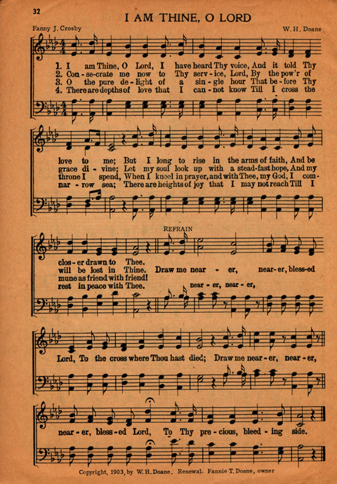 Homer Rodeheaver Gospel Hymns page 25