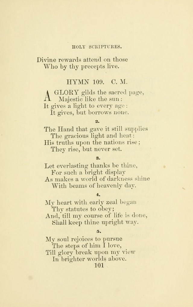 Hymns Recommended for use in the Reformed Episcopal Church page 108