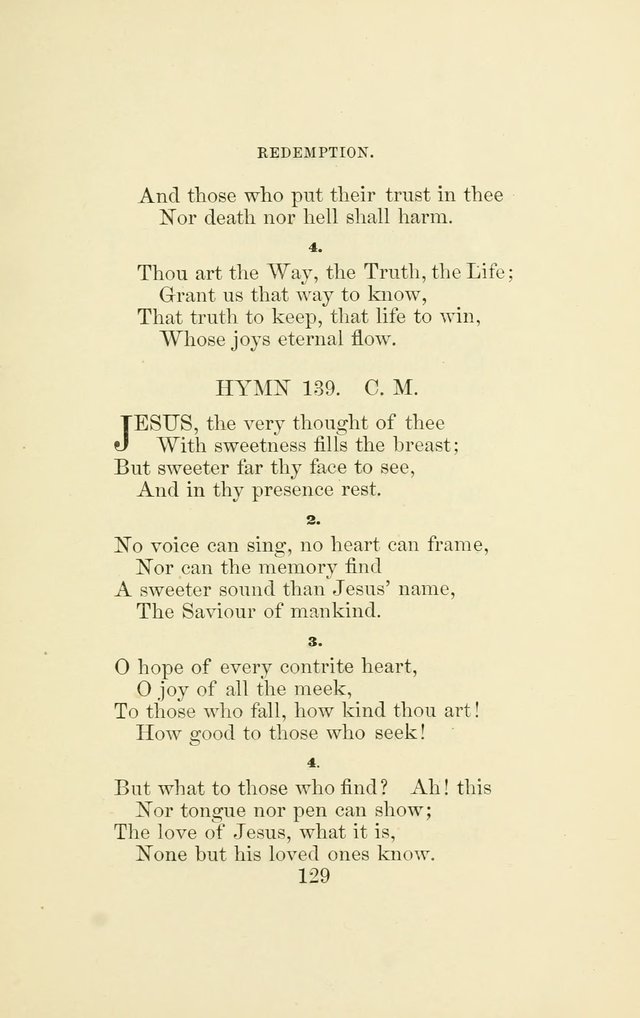 Hymns Recommended for use in the Reformed Episcopal Church page 136