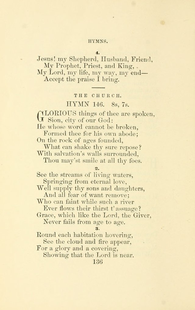 Hymns Recommended for use in the Reformed Episcopal Church page 143