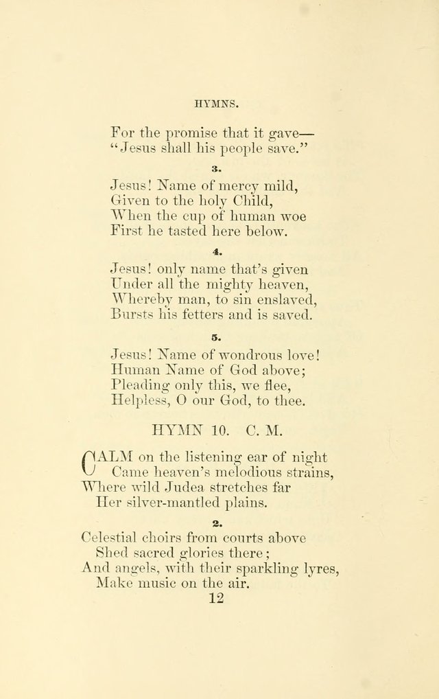 Hymns Recommended for use in the Reformed Episcopal Church page 19