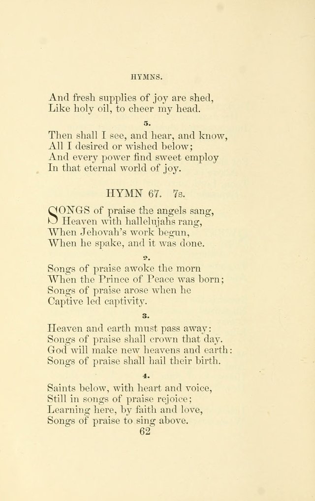 Hymns Recommended for use in the Reformed Episcopal Church page 69