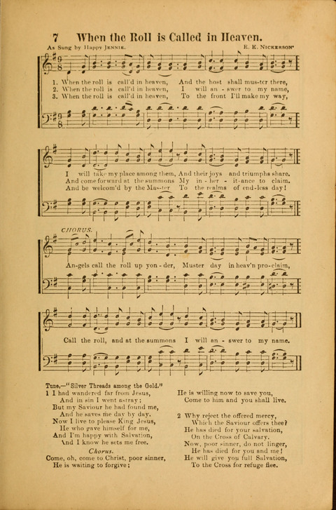 Highway Songs: for Gospel meetings, camp meetings, family worship, Sabbath schools, little soldiers page 7