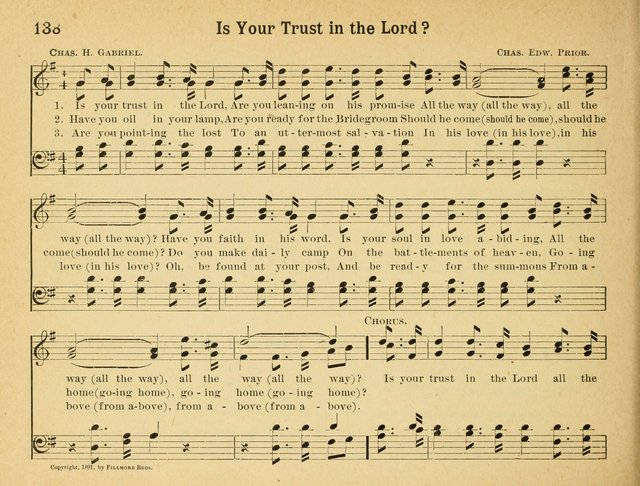 Heart Songs : For Sunday Schools page 136