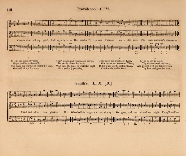 Harmonia Sacra: a Compilation of Psalm and Hymn Tunes [from the most celebrated European masters] page 112