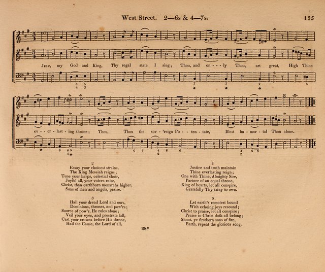 Harmonia Sacra: a Compilation of Psalm and Hymn Tunes [from the most celebrated European masters] page 135