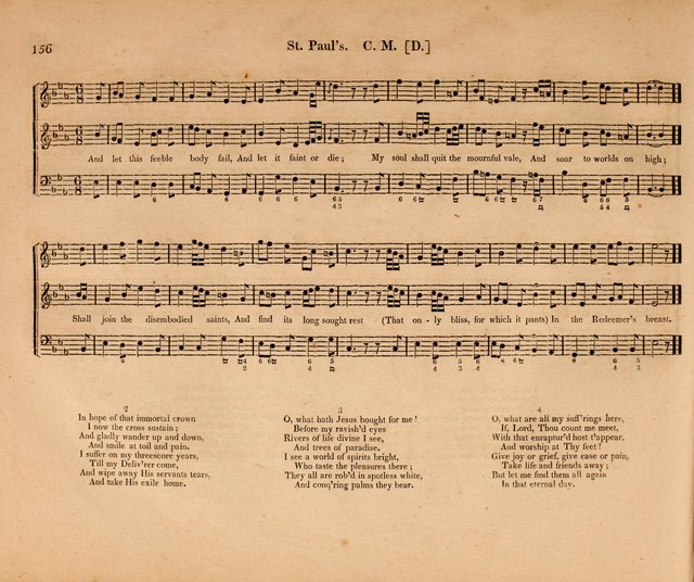 Harmonia Sacra: a Compilation of Psalm and Hymn Tunes [from the most celebrated European masters] page 156