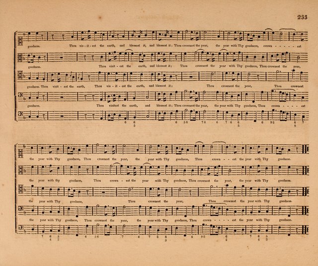 Harmonia Sacra: a Compilation of Psalm and Hymn Tunes [from the most celebrated European masters] page 233