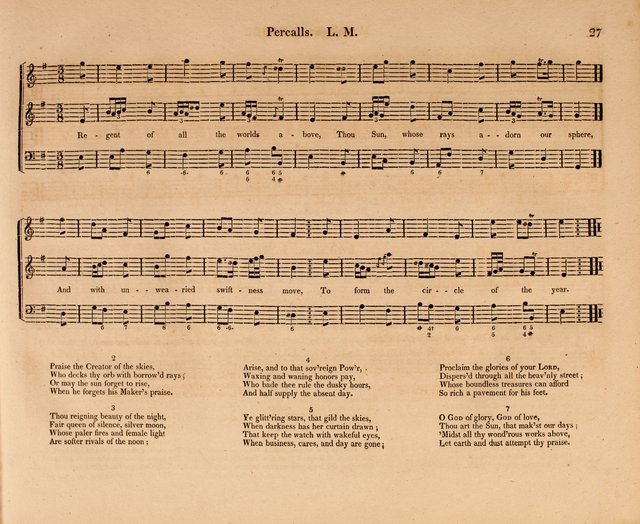 Harmonia Sacra: a Compilation of Psalm and Hymn Tunes [from the most celebrated European masters] page 27