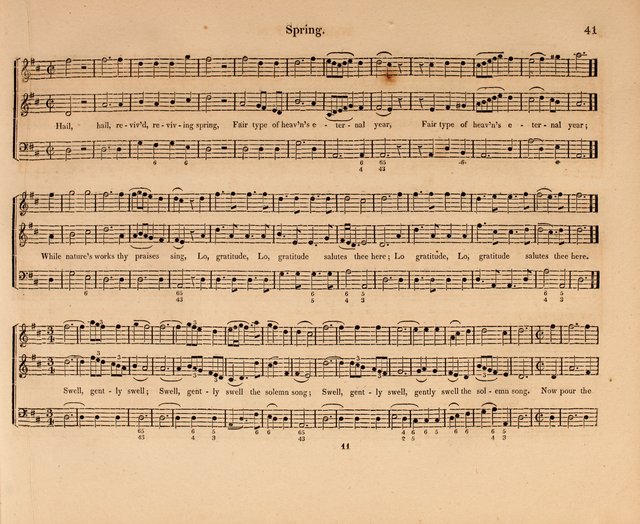 Harmonia Sacra: a Compilation of Psalm and Hymn Tunes [from the most celebrated European masters] page 41