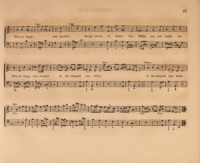 Harmonia Sacra: a Compilation of Psalm and Hymn Tunes [from the most celebrated European masters] page 51